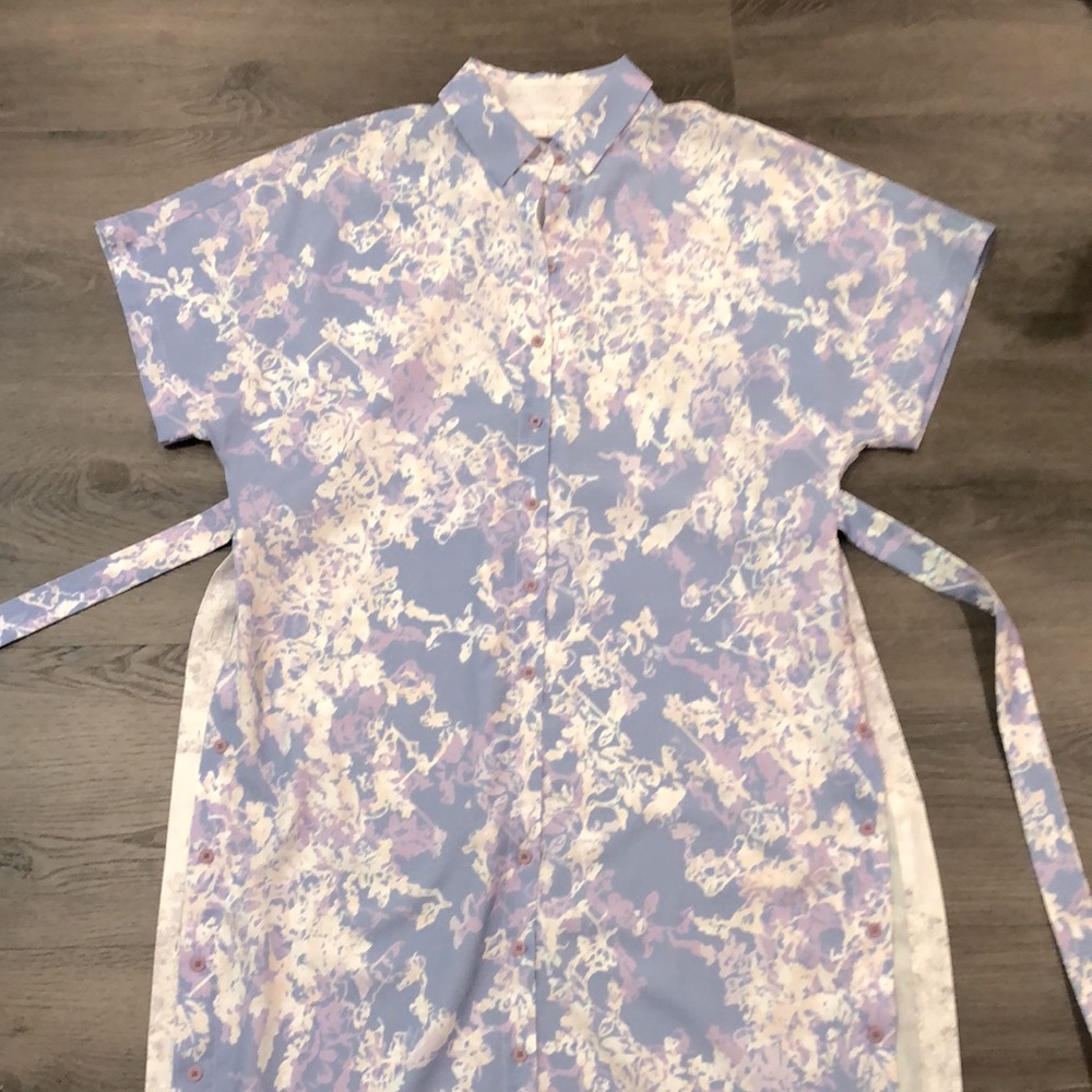 NNA Buttons Up Robe Dress - Picture 5 of 11